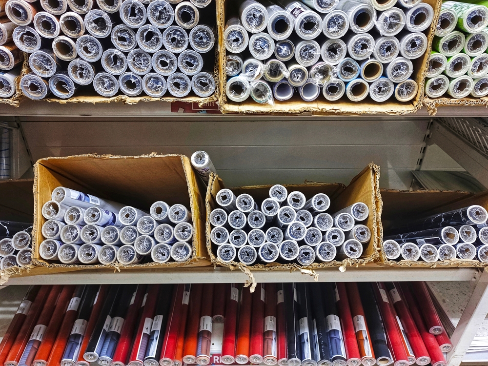 Malaysia-,March,4,2025,:,Various,Rolls,Of,Wrapping,Paper,In