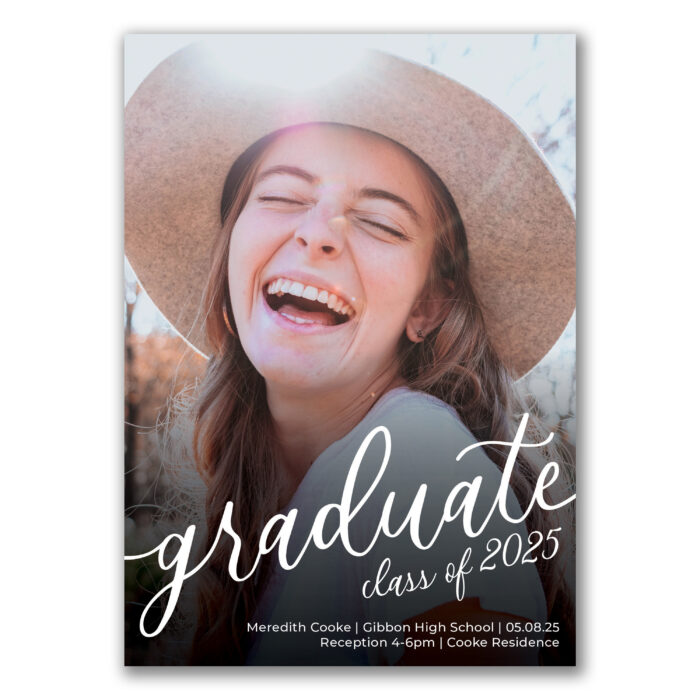 G-47 Personalized Graduation Card - Copycat Printing