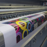 Large,Format,Printing,Machine,In,Operation.,Industry